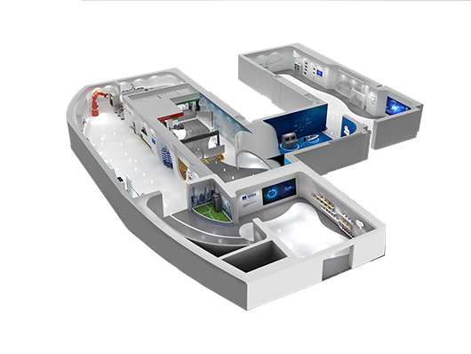 機(jī)械展廳設(shè)計(jì)效果圖16